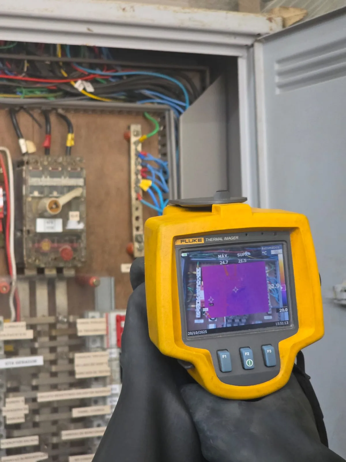 Análise termográfica em motores elétricos