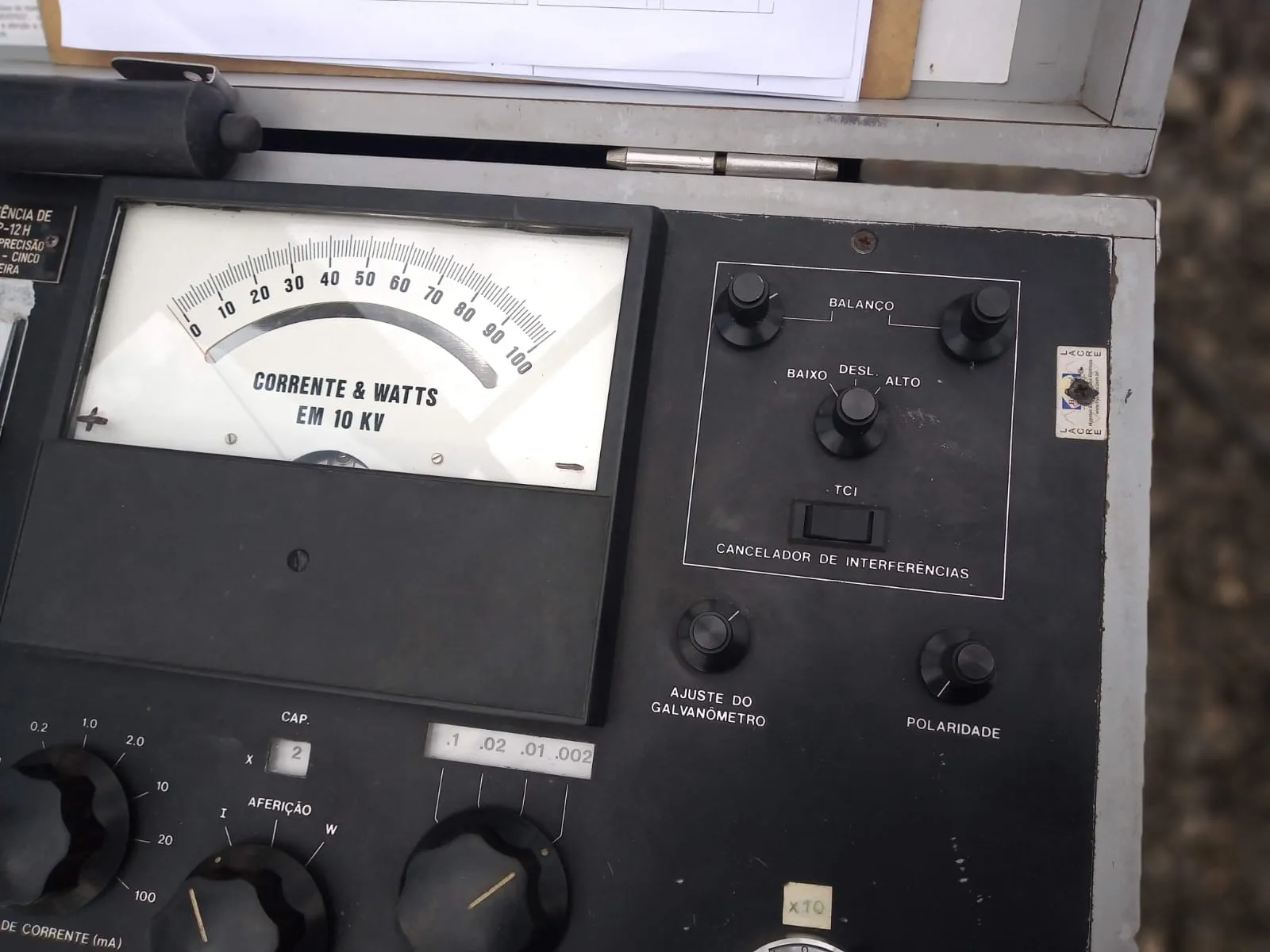 Ensaios elétricos em transformadores