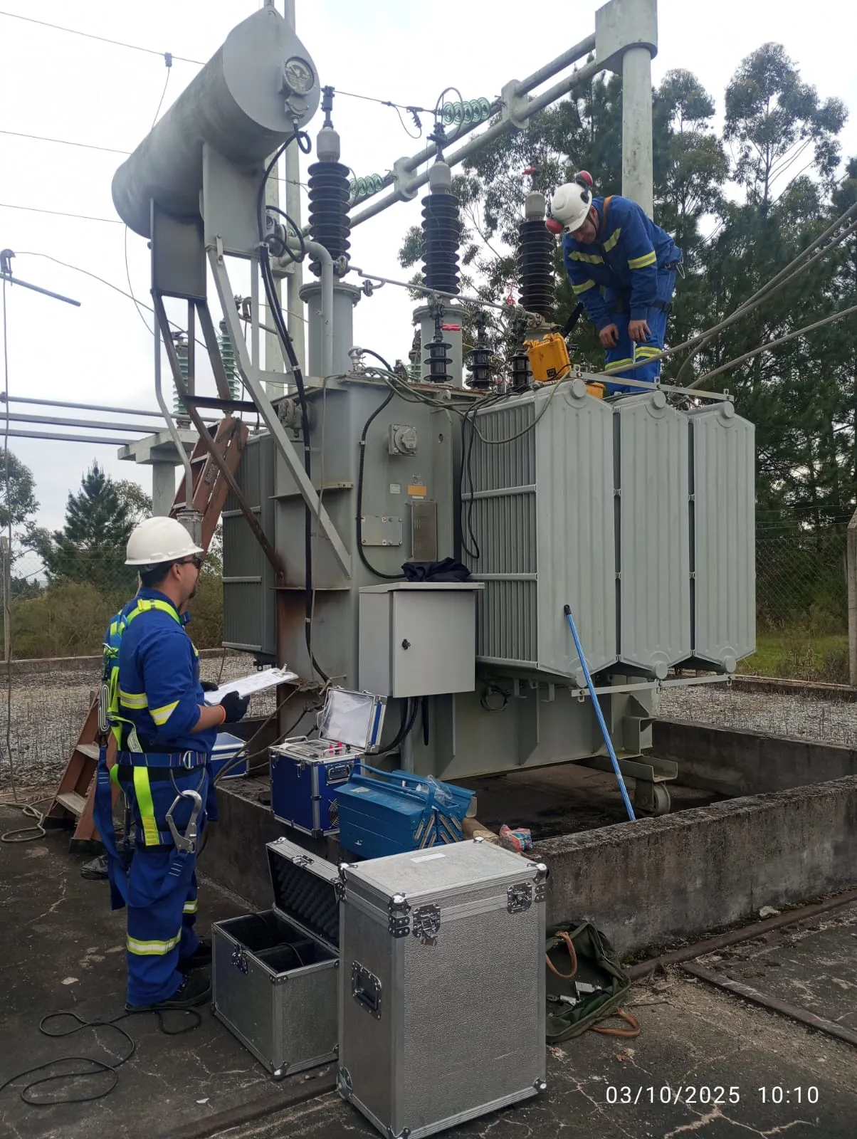 Ensaios elétricos em transformadores em Campinas