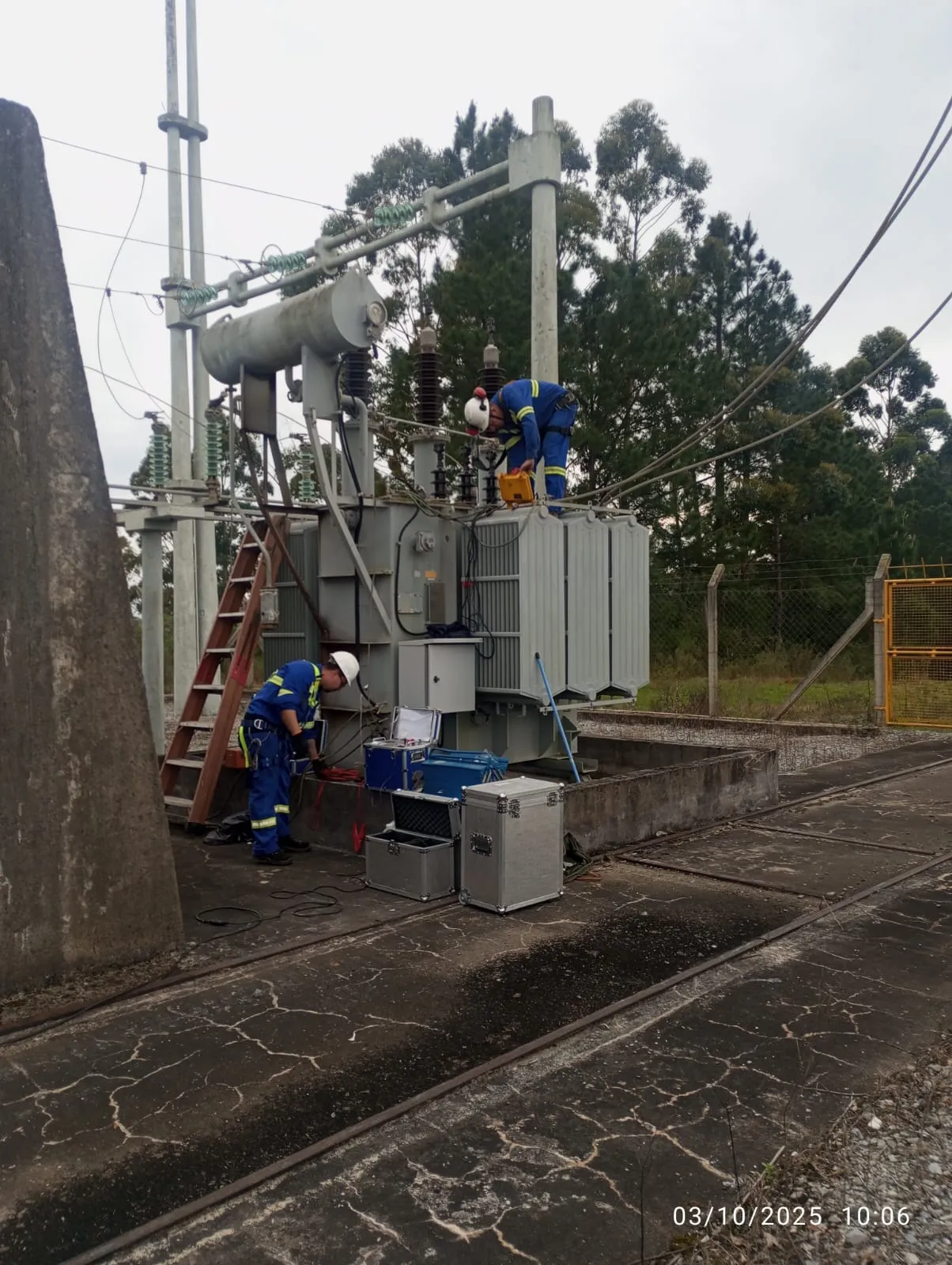 Ensaios em equipamentos de alta tensão