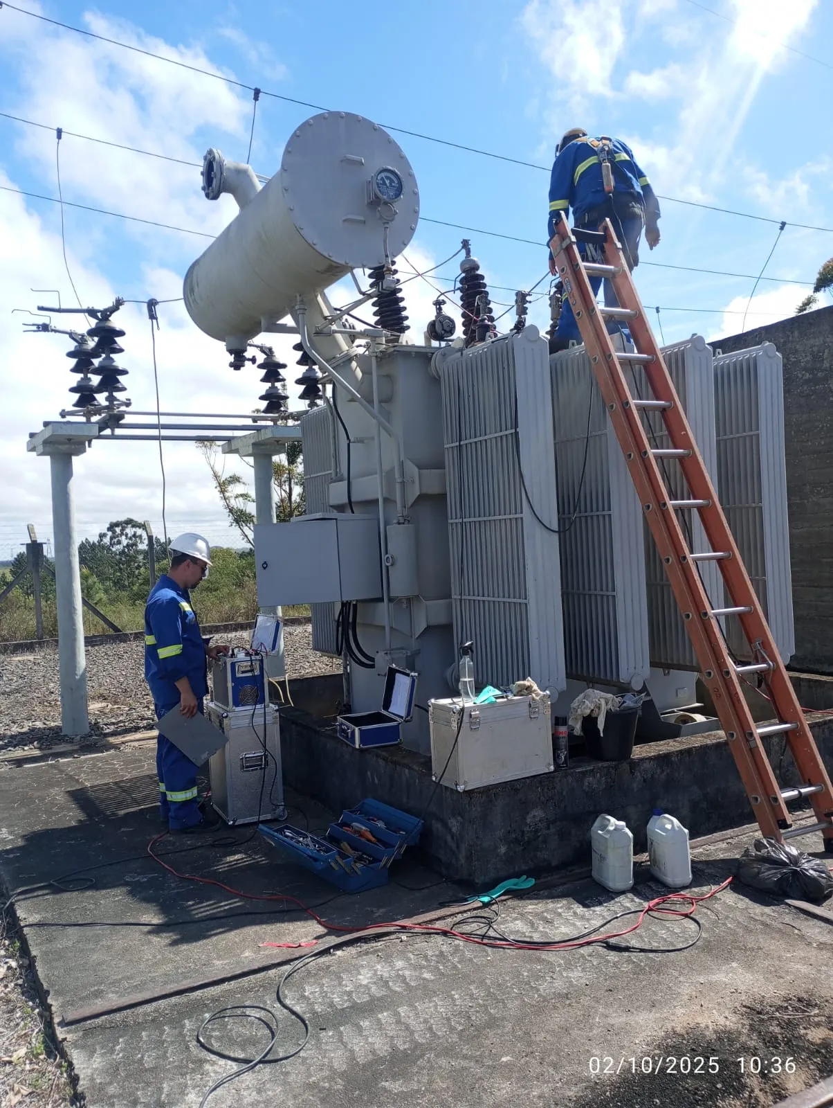 Ensaios em equipamentos de alta tensão em Campinas
