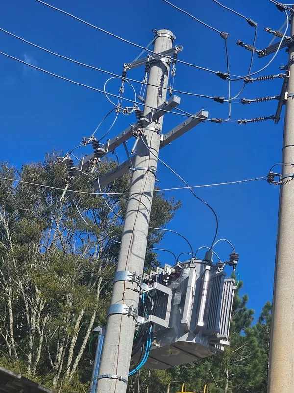 Instalação de rede elétrica