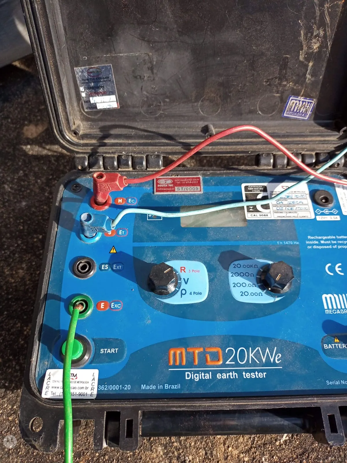 Laudo de medição de aterramento em Campinas