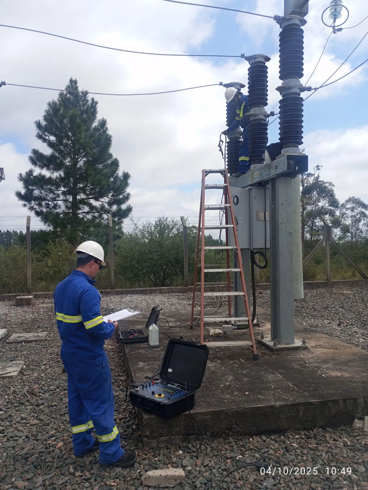 Manutenção de equipamentos elétricos