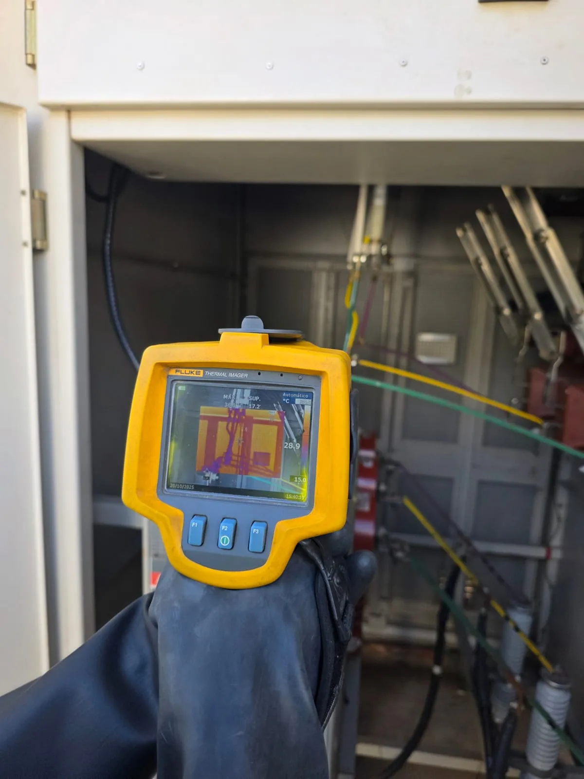 Manutenção termografia