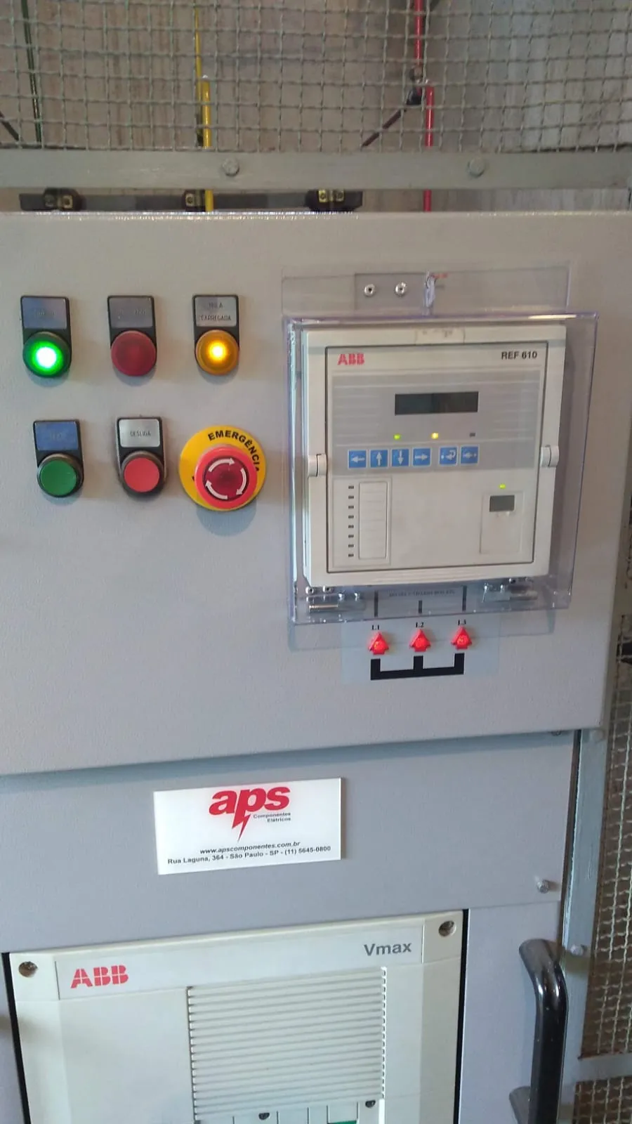 Relé de proteção média tensão