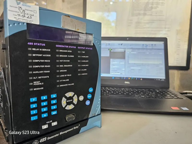 Relé de proteção de subtensão