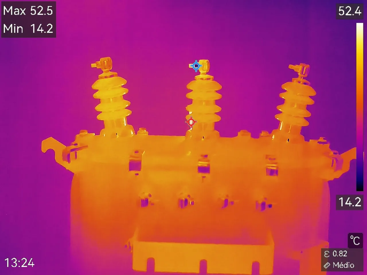 Termografia em transformadores