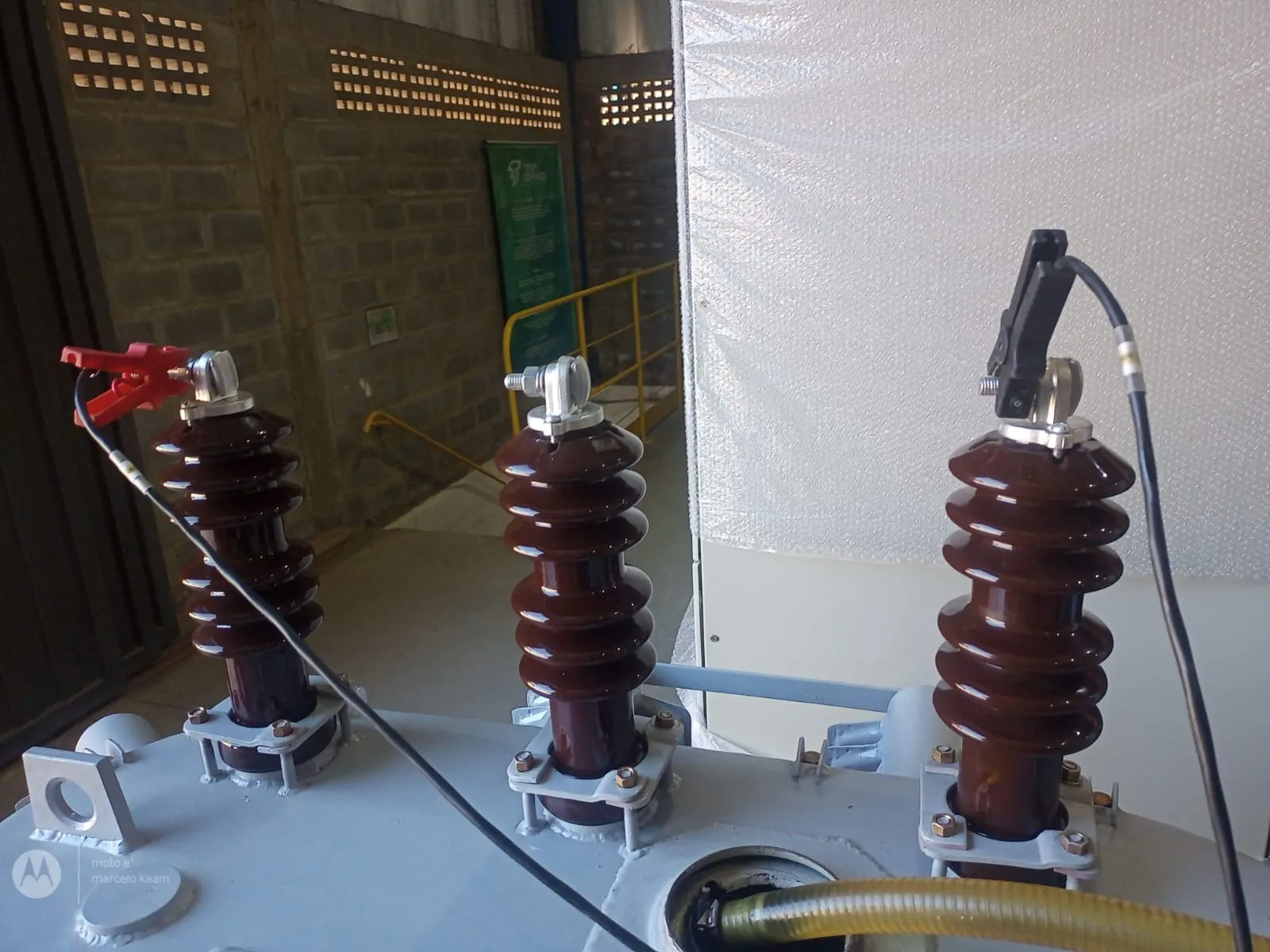 Teste de relação de transformação em transformadores